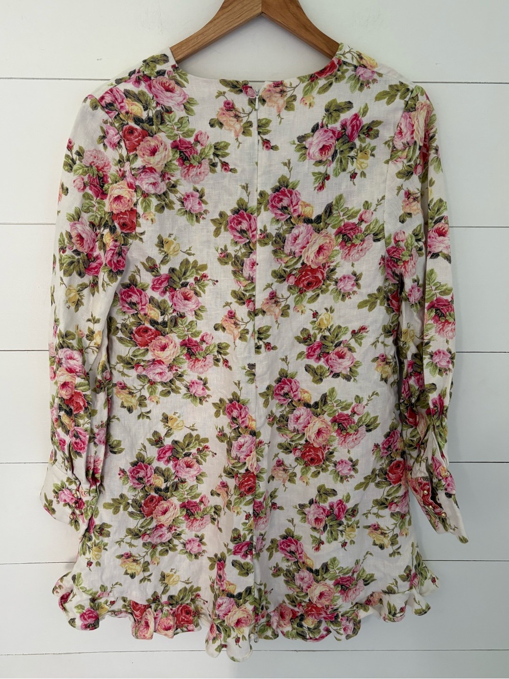 Zimmermann Radiate Flounce Mini Dress - Picture 3 of 8